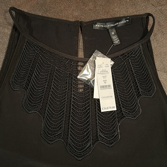 Black Sleeveless Halter Tank - Picture 2 of 2